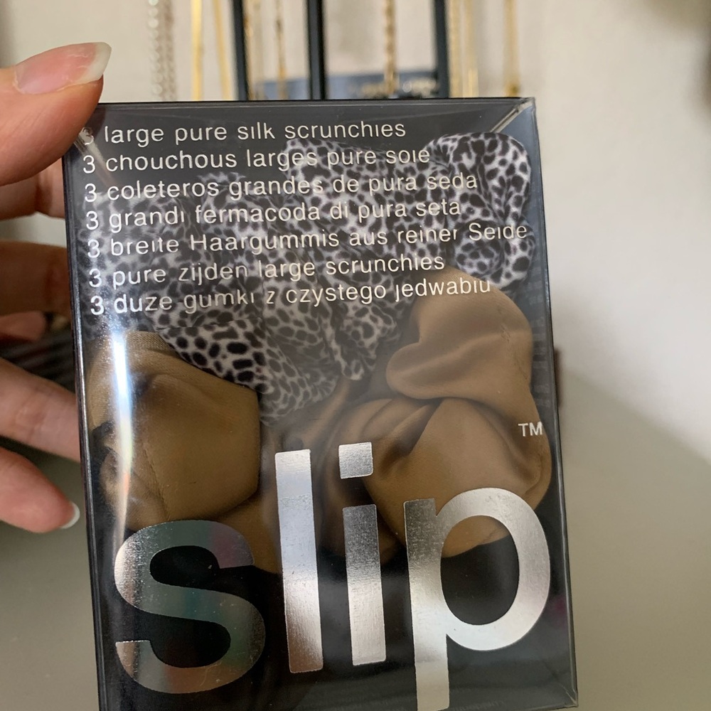 Slip Large Pure Silk Scrunchies